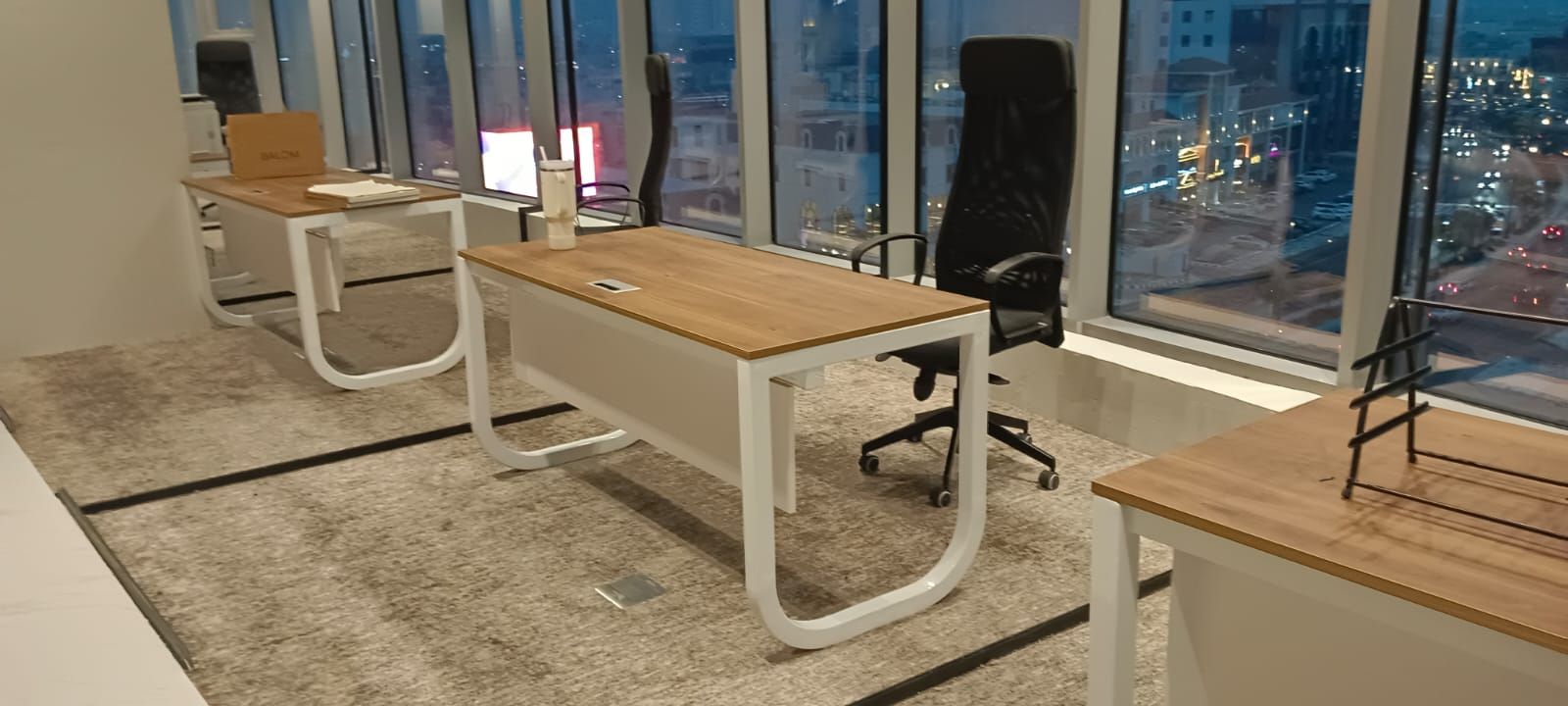 Office desk.
